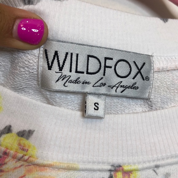WILDFOX “Just Smile” rare sweatshirt 🌼 - Picture 3 of 9